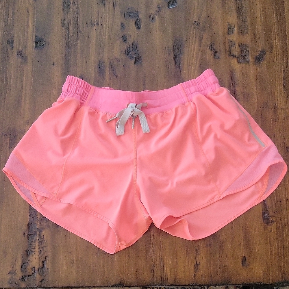 Lululemon Athletica Pink Athletic Shorts Lightweight Design